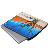 Toter Baum in Deadvlei, Namibia Laptopschutzhülle (Vorne Knopf)