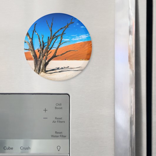 Toter Baum in Deadvlei, Namibia Magnet (In Situ (Kühlschrank))