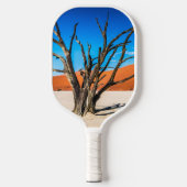 Toter Baum in Deadvlei, Namibia Pickleball Schläger (Vorderseite)