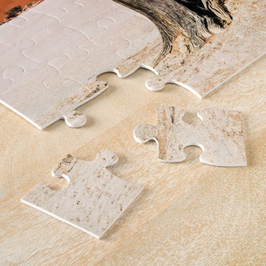 Toter Baum in Deadvlei, Namibia Puzzle (Seite)