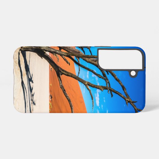 Toter Baum in Deadvlei, Namibia Samsung Galaxy Hülle (Rückseite (Horizontal))