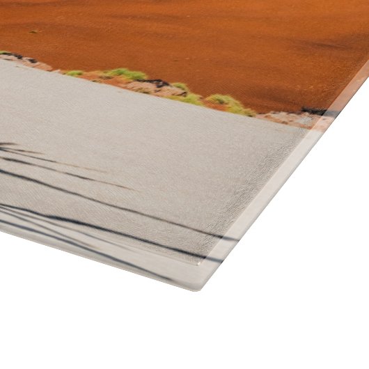 Toter Baum in Deadvlei, Namibia Schneidebrett (Ecke)