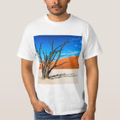 Toter Baum in Deadvlei, Namibia T-Shirt (Vorderseite)