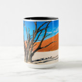 Toter Baum in Deadvlei, Namibia Tasse (Zentrum)