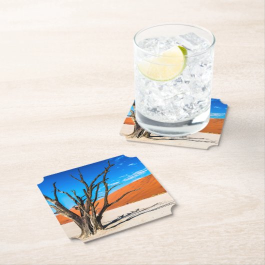 Toter Baum in Deadvlei, Namibia Untersetzer (Vor Ort)