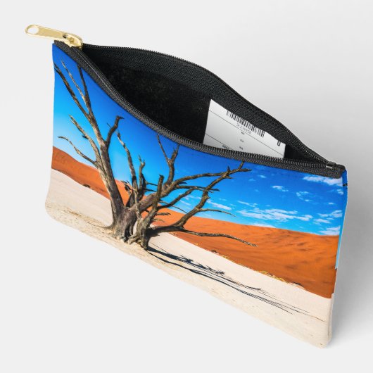Toter Baum in Deadvlei, Namibia Zubehörtasche (Offen)