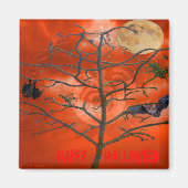 Toter Baum inmitten eines Orangen Beängstigenden S Magnet (Vorne)