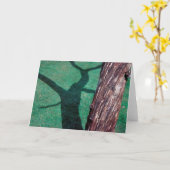 Toter Baum Karte (Gelbe Blume)