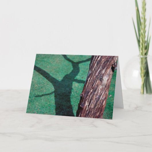 Toter Baum Karte (Vorderseite)