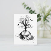 Toter Baum Postkarte (Stehend Vorderseite)