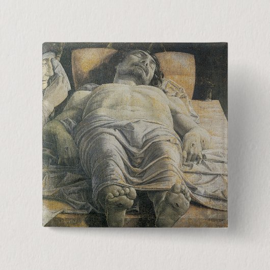 Toter Christus Button (Vorderseite)