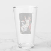 Toter Christus, unterstützt von zwei Engeln (Ribal Glas (Rückseite)