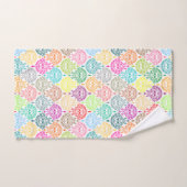 Toter Damast-festliches buntes Badhandtuch Set (Handtuch)