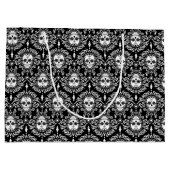 Toter Damast - kundenspezifische Große Geschenktüte (Rückseite)