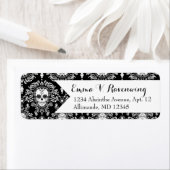 Toter Damast - Rücksendeadresse des Zuckerschädels (Insitu)