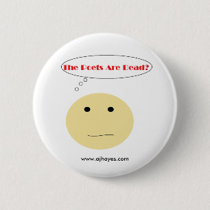Toter Dichter-Knopf w/Website Button