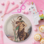 Toter Dichter wird von einem Centaur (Sonnenunterg Pappteller (Party)