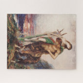 Toter Dichter wird von einem Centaur (Sonnenunterg Puzzle (Horizontal)