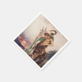 Toter Dichter wird von einem Centaur (Sonnenunterg Serviette (Ecke)