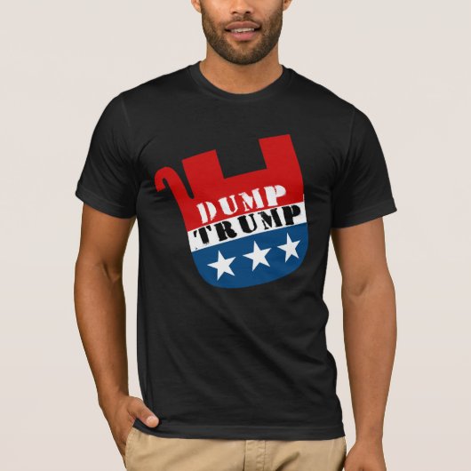 Toter Elefant - Dump-Trumpf - Anti-Trumpf - T-Shirt (Vorderseite)
