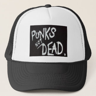 Toter Fernlastfahrerhut des Punks nicht Truckerkappe