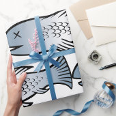 Toter Fisch Geschenkpapier