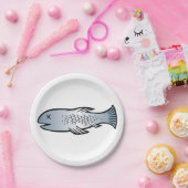Toter Fisch Pappteller (Party)
