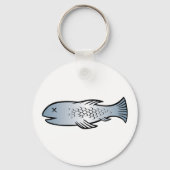 Toter Fisch Schlüsselanhänger (Vorderseite)