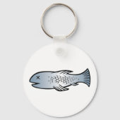 Toter Fisch Schlüsselanhänger (Rückseite)