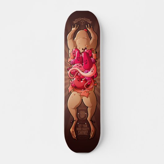 Toter Frosch Skateboard (Vorne)