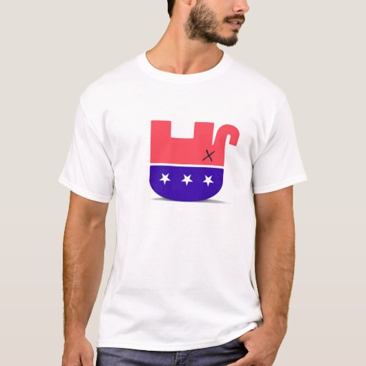 Toter GOP-Elefant T-Shirt (Vorderseite)