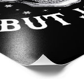 Toter Innen aber Jolly AF Weihnachtseleton Geist Fotodruck (Ecke)