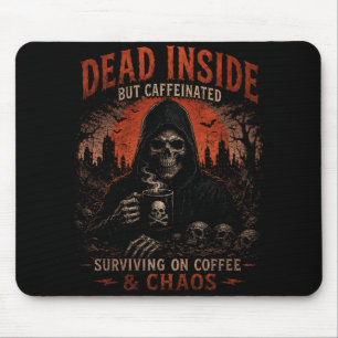Toter Innenraum, aber koffeinhaltiger lustiger Mau Mousepad