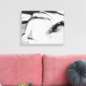 Toter Körper von Outlaw Jesse James Fotograf Leinwanddruck (Insitu (Wohnzimmer))