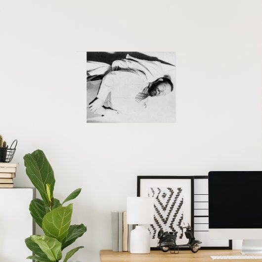 Toter Körper von Outlaw Jesse James Fotograf Poster (Heimbüro)