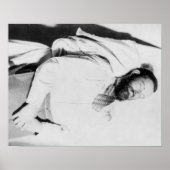 Toter Körper von Outlaw Jesse James Fotograf Poster (Vorne)