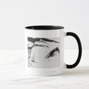 Toter Körper von Outlaw Jesse James Fotograf Tasse