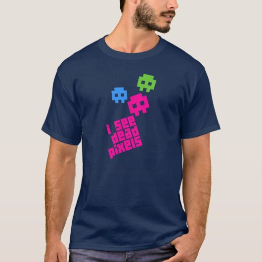 Toter Pixel-T - Shirt (Vorderseite)