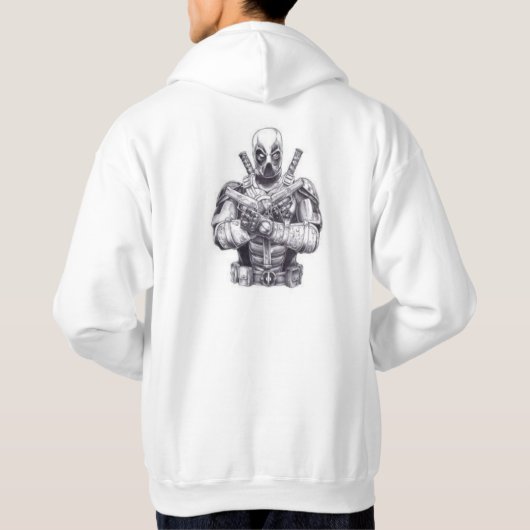 toter Pool Hoodie (Rückseite)