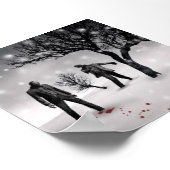 Toter Schnee Poster (Ecke)