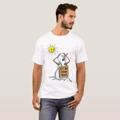 toter Schneemann T-Shirt (Vorne ganz)