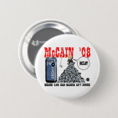 Toter Soldat-Knopf Button (Vorne & Hinten)