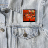 Toter Tree unter einem Orange Beängstigend Sky But Button (Beispiel)