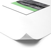 Toter Vogel in schwarzen Anzügen (Moegi) Poster (Ecke)