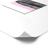 Toter Vogel in schwarzen Anzügen (Ume) Poster (Ecke)