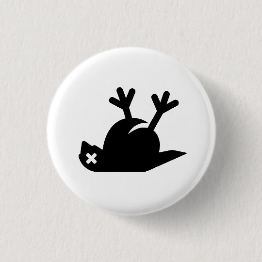 Toter Vogel Piktogramm Knopf Button Zazzle De