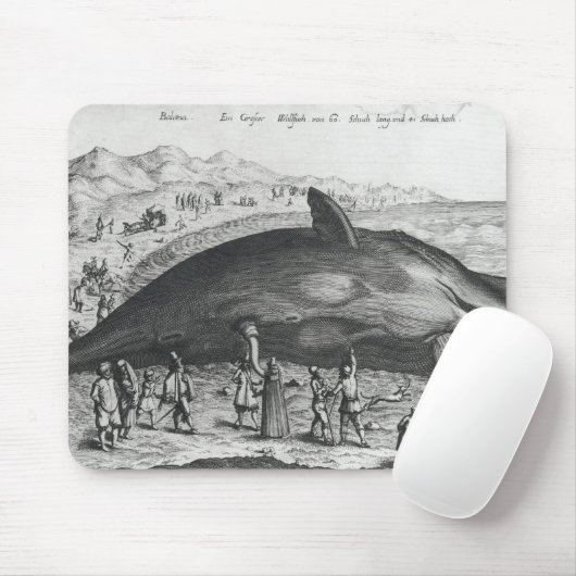 Toter Wal Mousepad (Mit Mouse)
