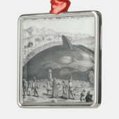 Toter Wal Silbernes Ornament (Links)