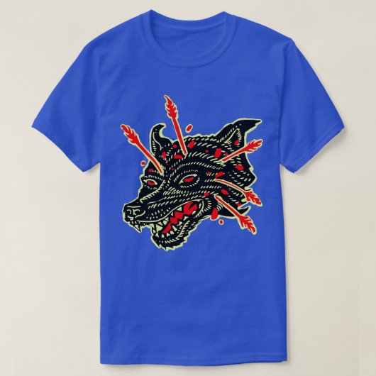toter Wolf T-Shirt (Design vorne)