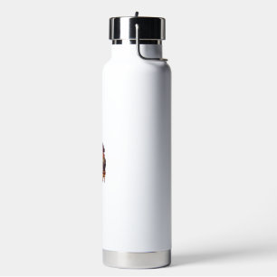 Toterheben Skelett Hantel Halloween Kürbisse Grab Trinkflasche
